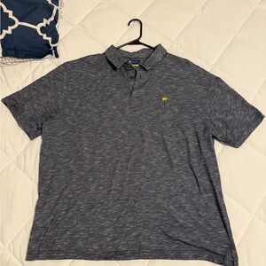 Gray Polo Shirt Classic Cotton Blend
